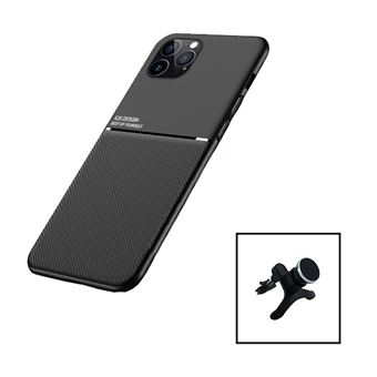 Kit Gift4Me Capa Traseira Magnética Anti Choque + Suporte Magnético Com Pernas para Apple iPhone 15 Pro Max - Preto - 1