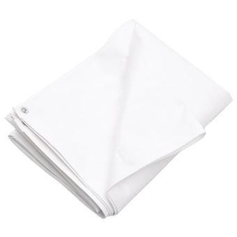 Lona vidaXL | 260 g/m² 3x5 m PEAD branco - 1