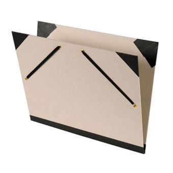 Pasta de Desenho Canson Brut Cartão A2+ com Elástico | Cinza - 1