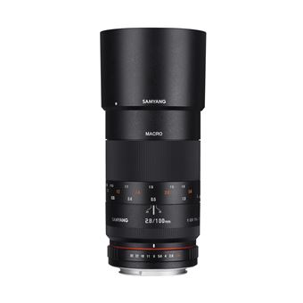 Lente de Máquina Fotográfica Samyang 100mm F2.8 ED UMC Macro | Preto - 1