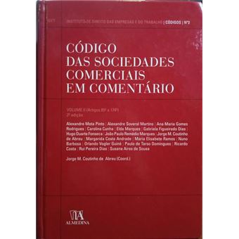 Código das sociedades comerciais em comentário, volume ii. - 1