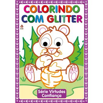 Bichinhos Fofinhos - Colorindo Com Glitter - 1