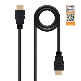 Cabo Hdmi Nanocable HDMI V2.0, 3m | Preto - 1