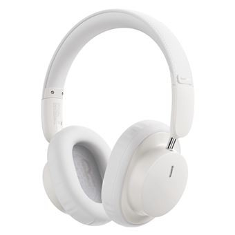 Auscultadores Bluetooth Baseus Bowie D03 | Branco - 1