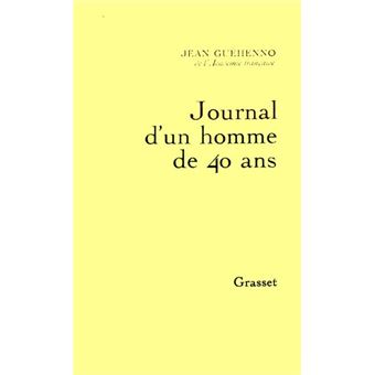 Journal D'Un Homme De 40 Ans - 1
