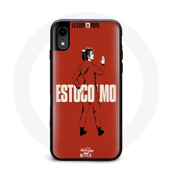 Capa Maniacase para Iphone XS La Casa de Papel Estocolmo Logotipo - 1