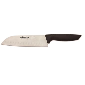 Faca Santoku Arcos Bom 135500 Nitrum Inox e Punho de Polipropileno com 18 cm - 1