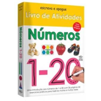 Escreva E Apague. Numeros - Livro De Atividades - 1
