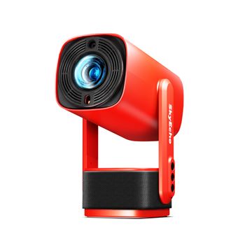 Mini Projetor Portátil SkyEcho FreeONE | 350 ANSI lúmens | Suporte 1080P | Android | 0.8kg | Vermelho - 1