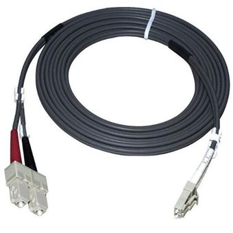 Cabo de Fibra Ótica ROLINE 9/125um LC/SC 10.0m | Preto - 1