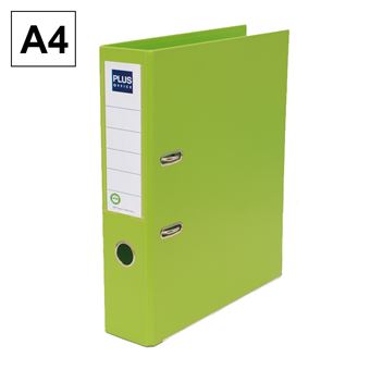 Pasta Arquivo Plus A4 L. Larga - Verde Lima - 1