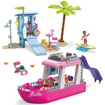 Barbie Mattel Construction Set Malibu Dream Boat - 1