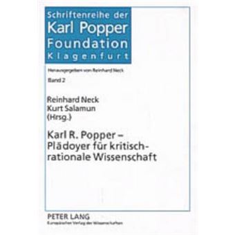 Karl R Popper  Pldoyer Fr Kritischrationale Wissenschaft 2 Schriftenreihe Der Karl Popper Foundation - 1