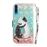 Capa PU Magunivers padrão de impressão impressão impressão spot spot decor dois gatos para Samsung Galaxy A50_2