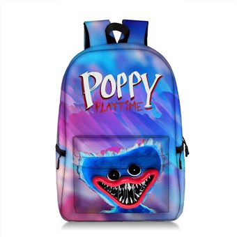 Mochila Escolar Infantil DreamWorks | Poppy Playtime | 28 x 14 x 47 cm | Multicolorido 1540 - 1