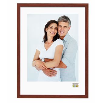 Moldura de Madeira Deknudt S44Ch3 | 10X15 cm - Castanho Claro - 1