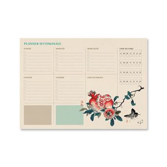 Planner Semanal Erik Editores Japonês | A4 | Italiano - 1