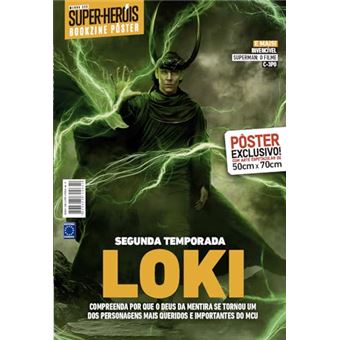 Superpôster Mundo Dos Super-Heróis - Loki - Tear Temporal - 1
