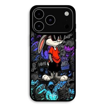 Capa Maniacase para iPhone 17 Pro Max | Bugs Bunny thug life - 1