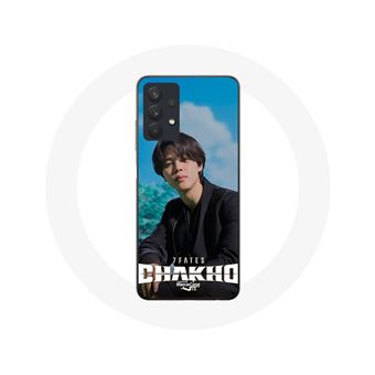Capa Maniacase para Samsung Galaxy A32 5G dos sete destinos do grupo Bangtan Sonyeondan (BTS), Chakho com BTS Jimin e Haru - 1