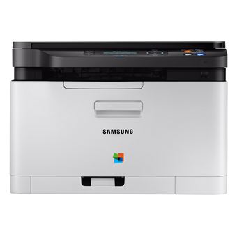 Impressora Multifunções Laser Cor Samsung Xpress SL-C480W | 18 ppm | Wi-Fi | Branco - 1