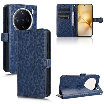 Capa FOXDOCK para VIVO X200 5G | Fecho Magnético | TPU Macio | Compartimentos para Cartões | Azul - 1