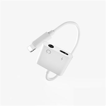 Cabo Adaptador Goeik para iPhone com Porta Lightning para Carregamento e Porta Jack 3.5mm para Auriculares - 1