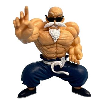 Estátia Antiimpacto Figura Mestre Roshi | Tartaruga Genial | 10 cm | Dragon Ball | Loose - 1