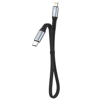 Cabo Lightning DUDAO USB-C to Lightning 20W PD 0.23m Cable Black - Kabel - Digital/Daten | Preto - 1