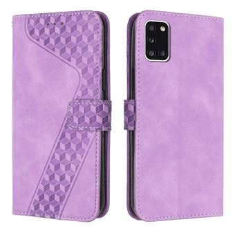 Capa FOXDOCK para Samsung Galaxy A31 com Fecho Magnético | Resistente a Impactos e Quedas | Compartimentos para Cartões | Roxo - 1