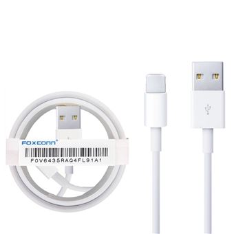 Cabo Antiimpacto 200cm Lighting Foxconn com Certificação MFI para iPhone 11 - 1