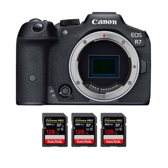 Canon EOS R7 + 3 SanDisk 128GB Extreme PRO UHS-II SDXC 300 MB/s + PDF 15 Técnicas para Melhorar as suas Fotografias - 1