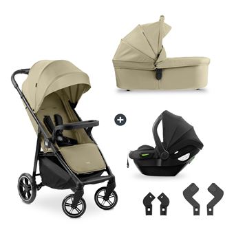 Carrinho de Viagem Hauck Shop N Care Trio Set | Azeitona - 1