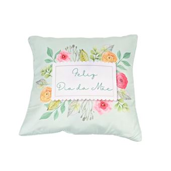 Almofada LPM Dia da Mãe | Feliz Dia da Mãe - Verde - 1