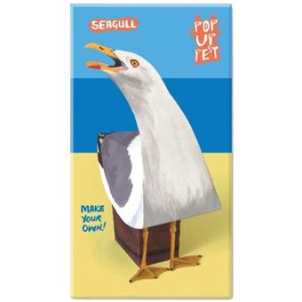 Pop Up Pet Seagull Make Your Own 3D Card Pet - 1