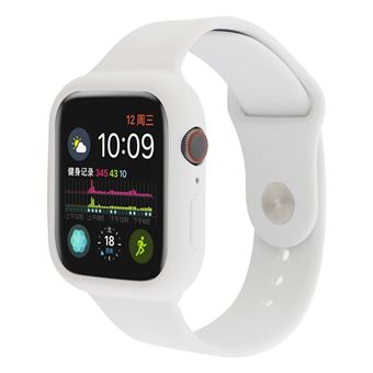 Bracelete HSMY Desportivo em Silicone para Apple Watch Series 6/ SE/ 5/ 4 | 40 mm - Branco - 1