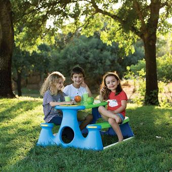 Banco de piquenique para crianças vidaXL | 89,5x84,5x48 cm | polipropileno - 1