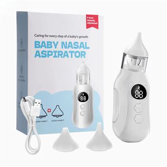 Aspirador Nasal para Bebé Orysin | 9 Níveis de Sucção | Recarregável | Silencioso - 1