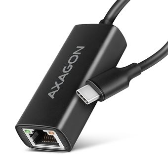 Cartão de Rede Axagon ADE-ARC USB-C 3.2 Gen 1 - Gigabit Ethernet 10/100/1000 Adapter - Adapter - Digital/Daten | Preto - 1