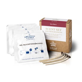 Scent Set Velas Ecológicas | The Greatest Candle In The World - Spice Wood - 1