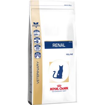 Comida seca para gatos royal canin renal adulto 4 kg - 1