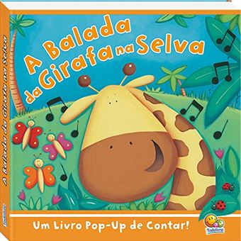 Histórias pop up: abalada da girafa na selva - 1