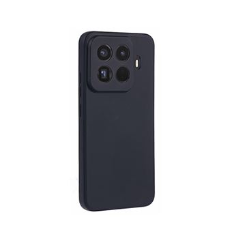 Capa Proteção Silicone Gift4Me para Xiaomi 15T Pro 5G - Preto - 1