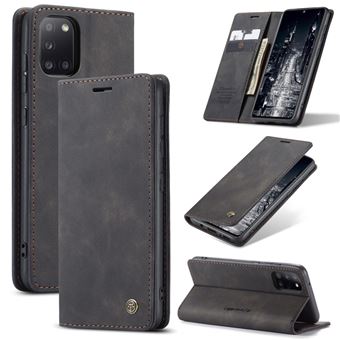 Capa Magunivers Pu Flip Único Auto-Absorvido Preto para Samsung Galaxy A31