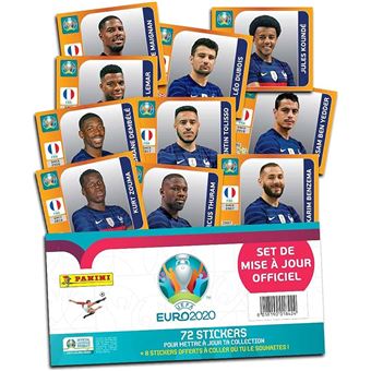 Conjunto de 80 Cromos PANINI UEFA EURO 2020 | TOURNAMENT EDITION - 1