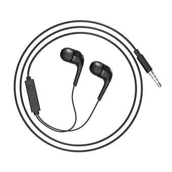 Auriculares com Fios HOCO M40 | Interface de Áudio de 3.5 mm - Preto - 1