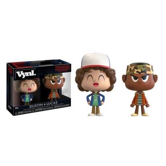 Figura Stranger Things - 2Pack Dustin & Lucas Vynl 10cm - 1