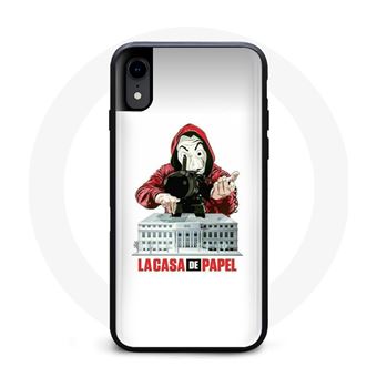 Capa Maniacase para Iphone XS Máscara Postar La Casa de Papel - 1