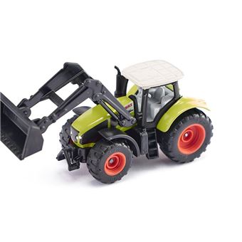 Miniatura Siku Trator Claas Axion com Pá - 1
