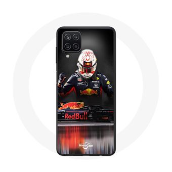Capa Maniacase para Samsung Galaxy A12 Fórmula 1 Max Verstappen Piloto  F1 Red Bull Rb15 - 1